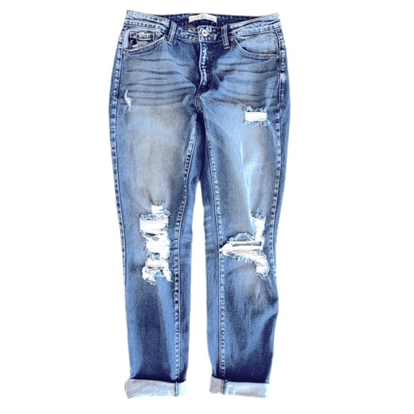 KanCan Euphoria High-rise Boyfriend Jeans Size 3/25 - Picture 7 of 10